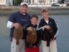 Team Pogy with some 3lb. Flounders